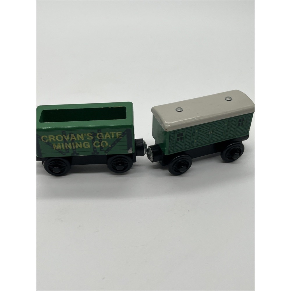 Thomas & Friends Wooden Railway - Crovan's Gate Mining Co. Coal Car & BaggageCar - Picture 7 of 16